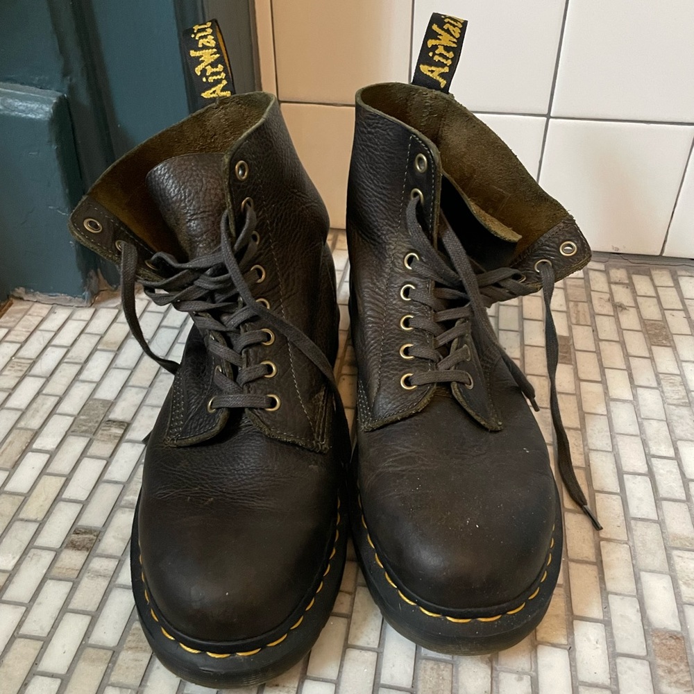 Doc Marten Brown Leather Boots